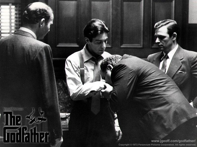 The Godfather scene