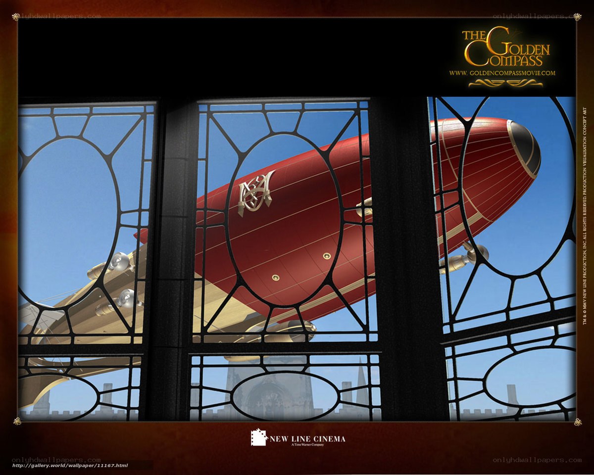 The Golden Compass airship view
