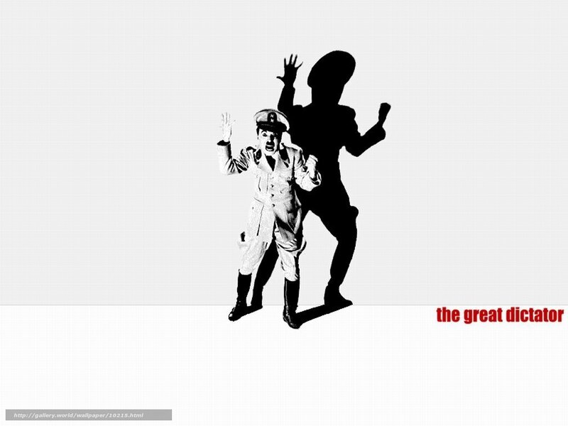 The Great Dictator poster