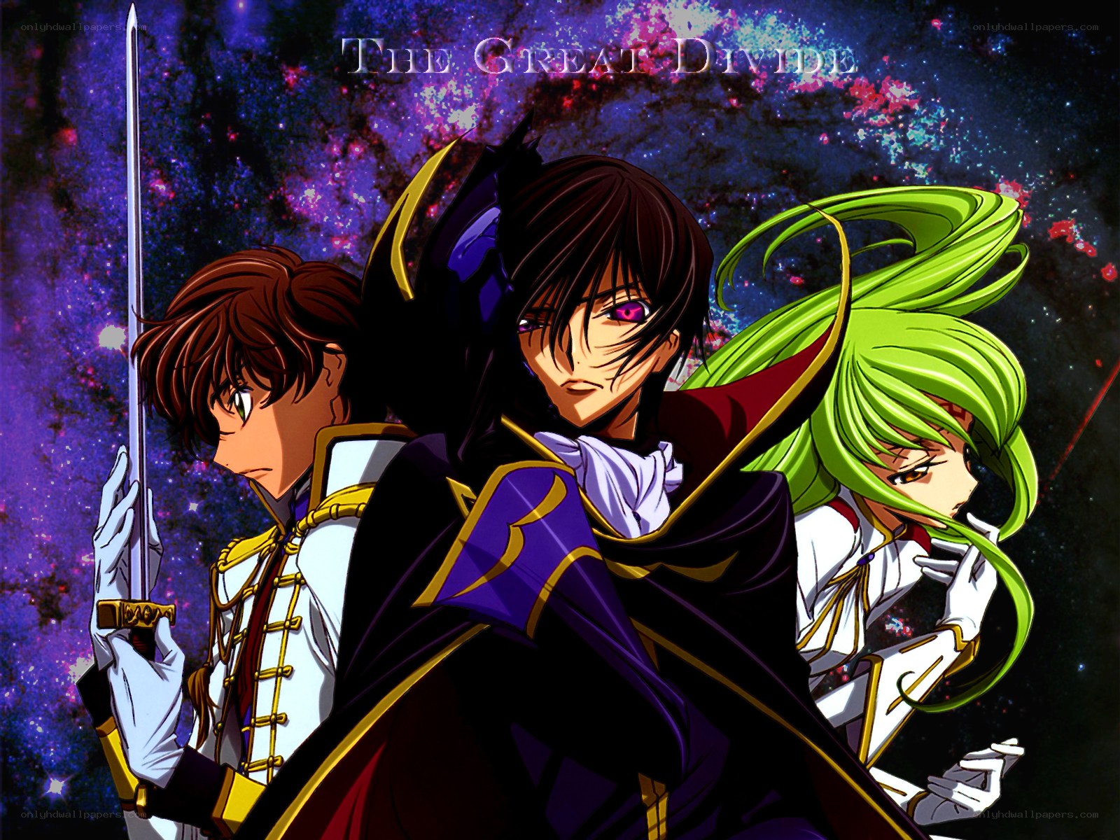 The Great Divide anime characters