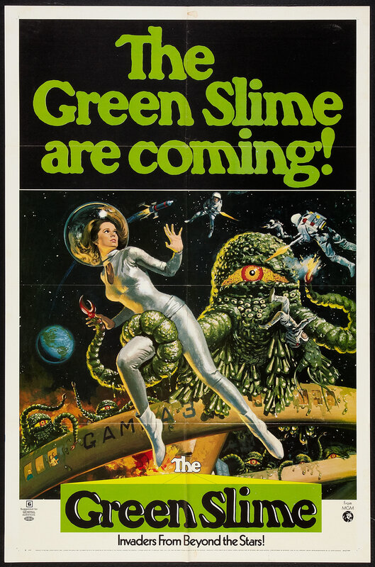The Green Slime movie poster