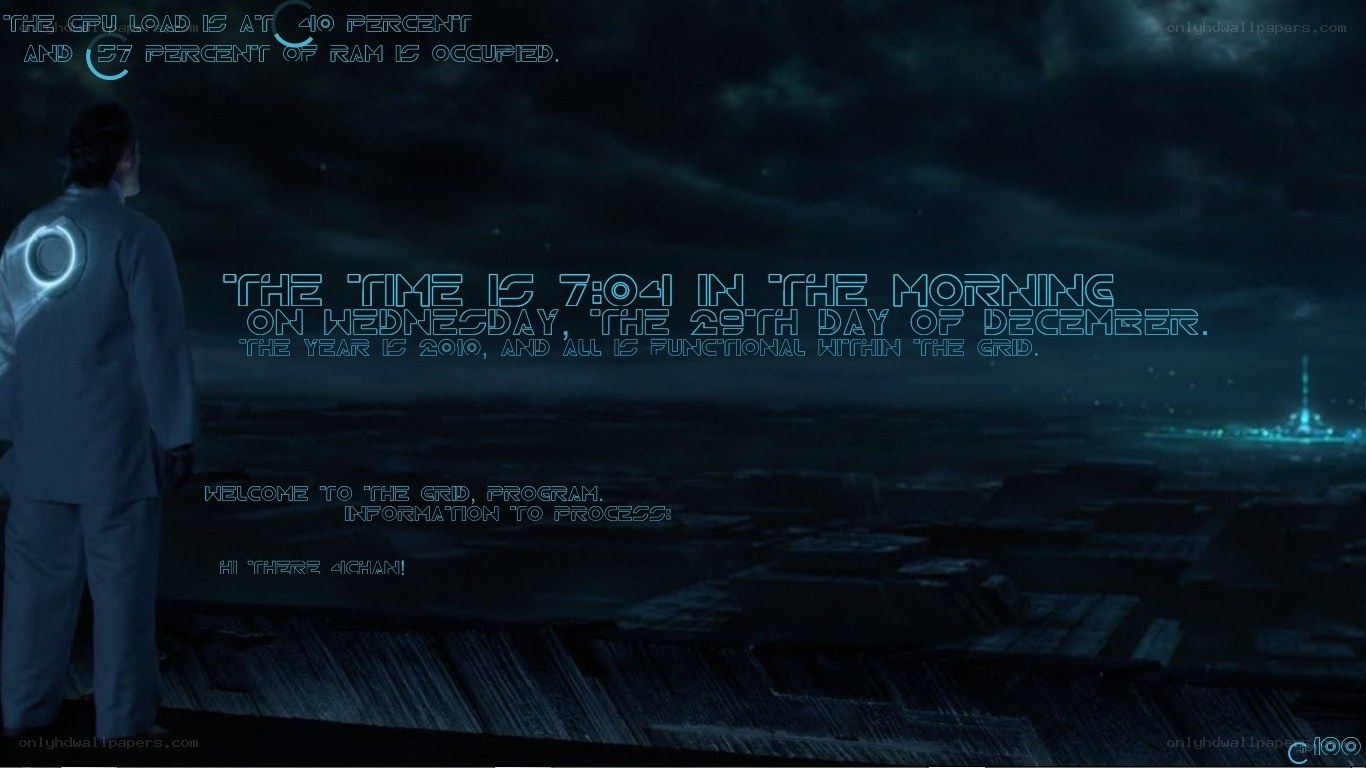 The Grid Welcome Screen