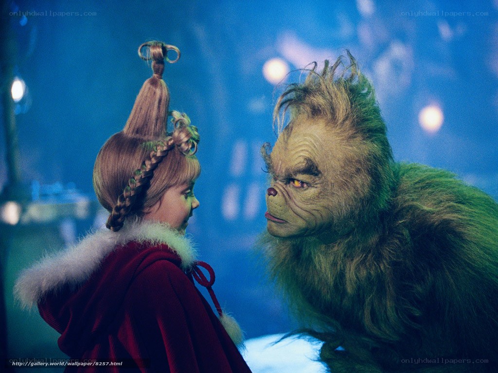 The Grinch and Cindy Lou Who