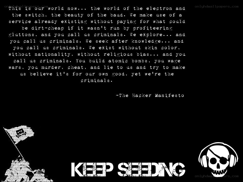 The Hacker Manifesto