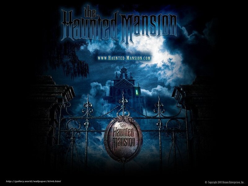 The Haunted Mansion promotional art