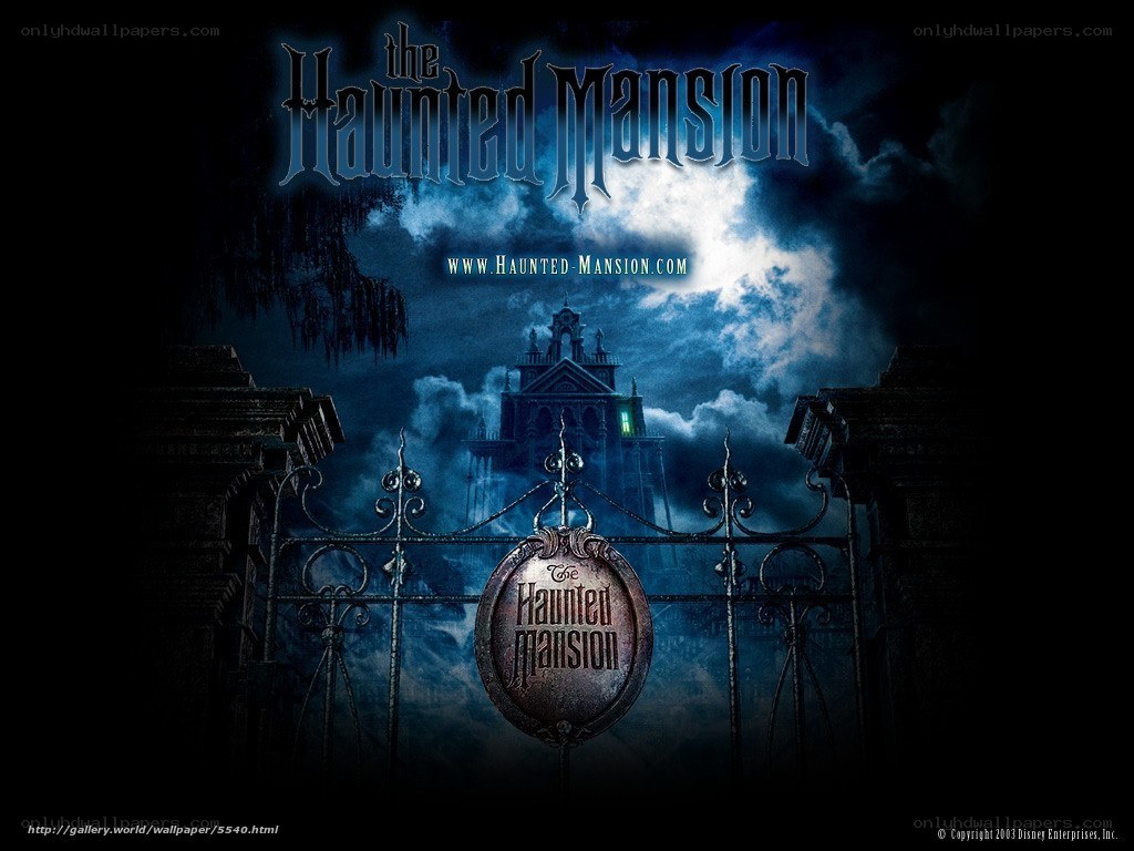 The Haunted Mansion promotional art