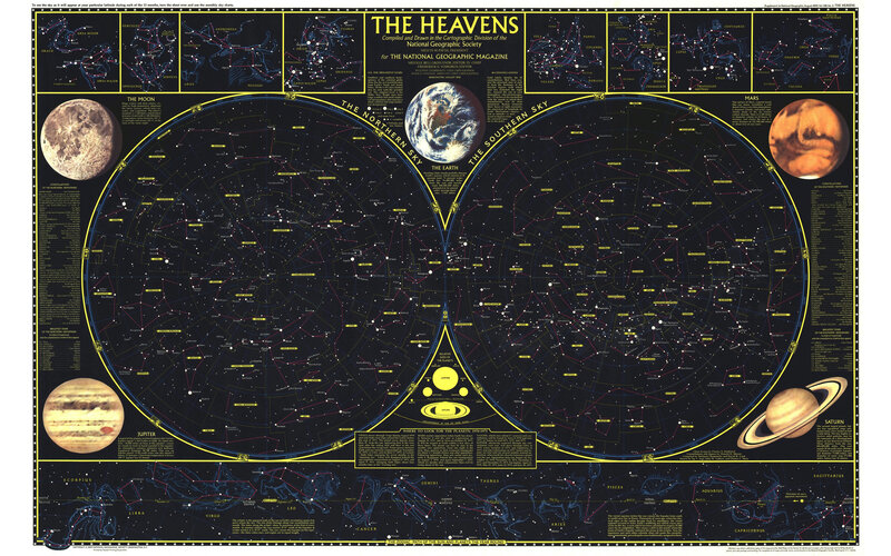 The Heavens star map