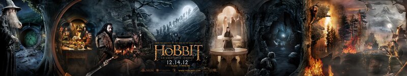 The Hobbit Movie Poster — Dark, Epic