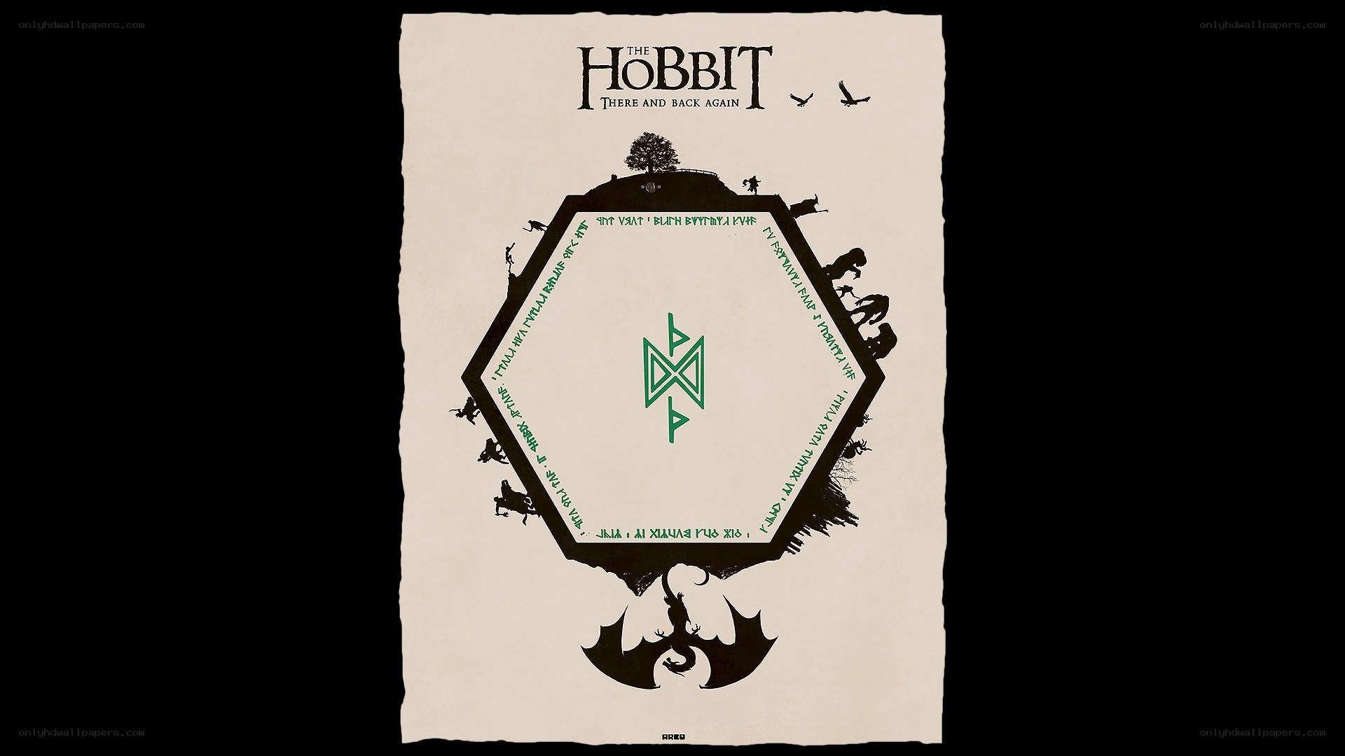 The Hobbit: There and Back Again poster