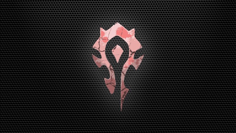 The Horde Symbol — Black