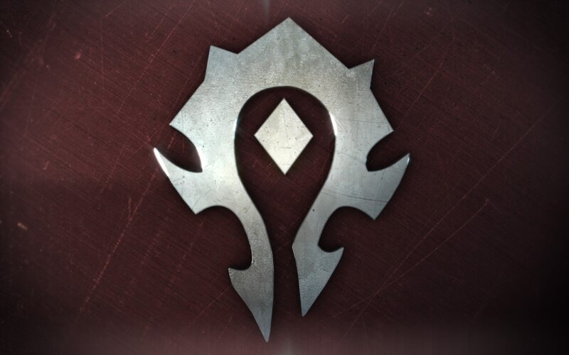 The Horde symbol from World of Warcraft