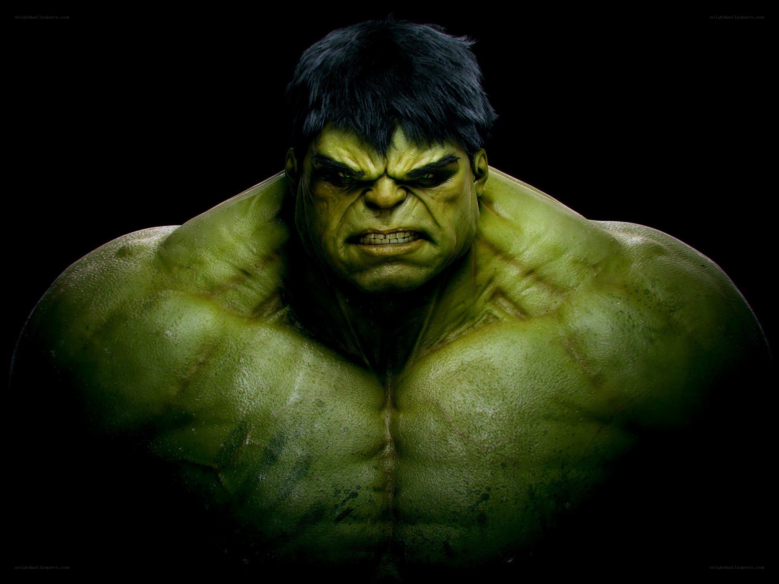 The Hulk in anger