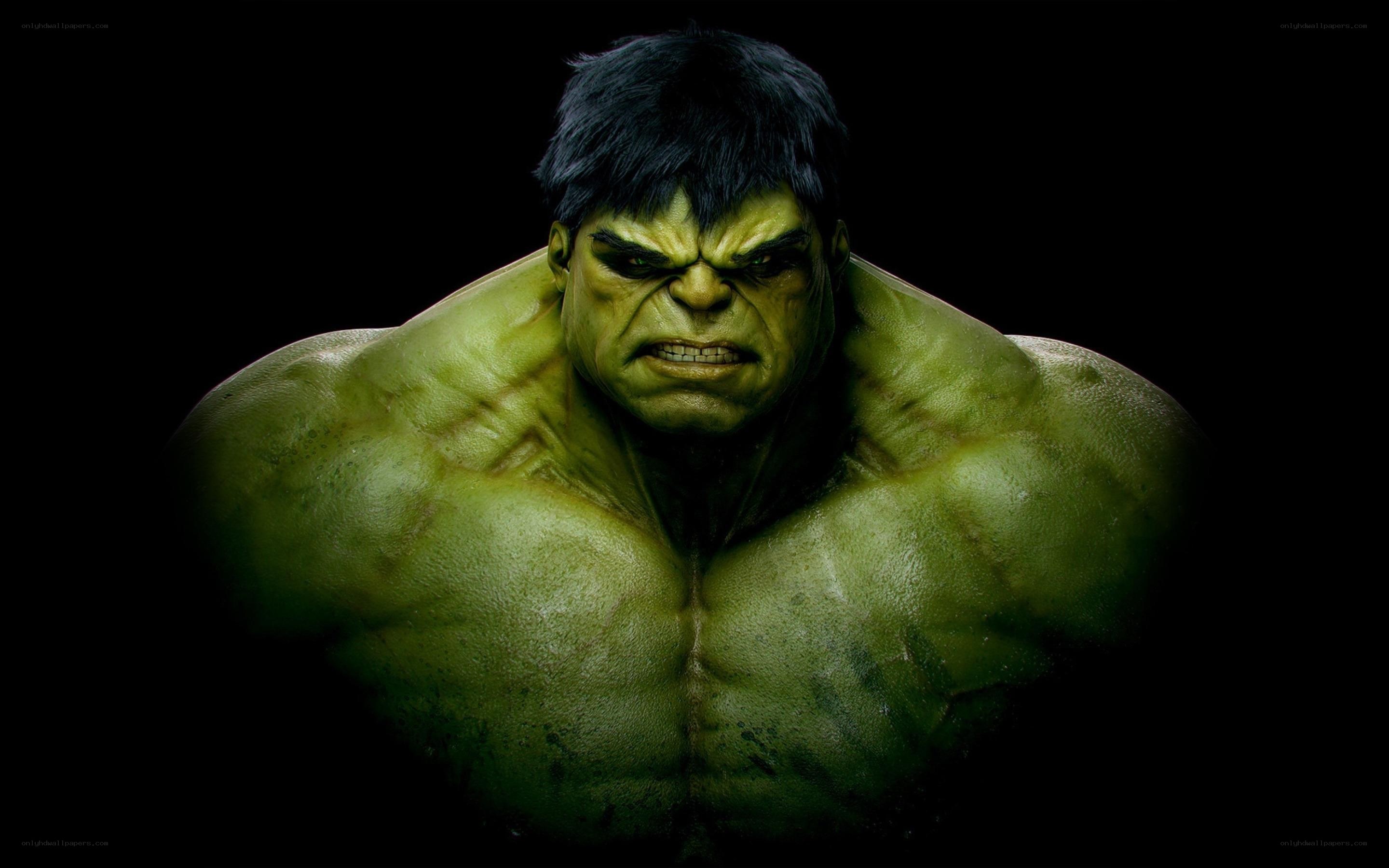 The Hulk in anger