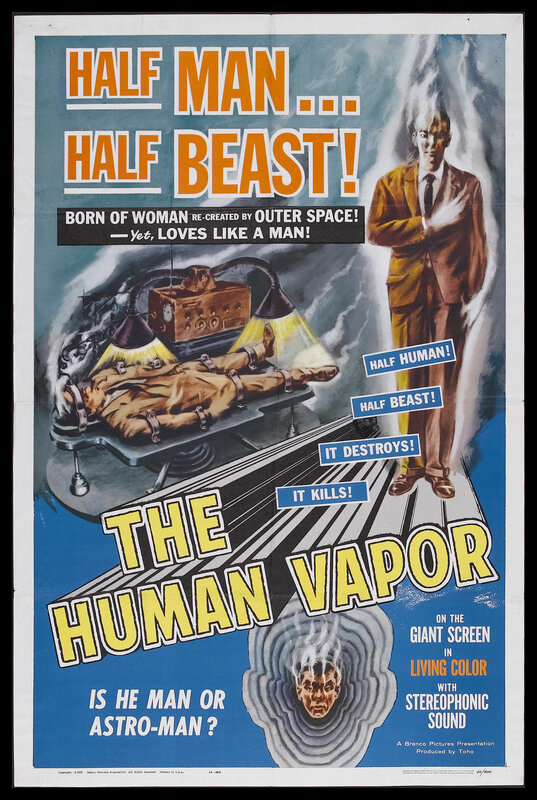 The Human Vapor movie poster