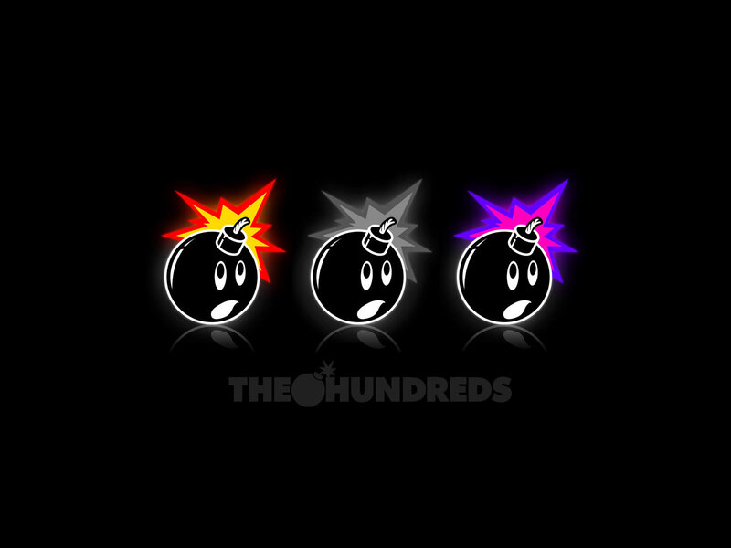 The Hundreds logo with bombs