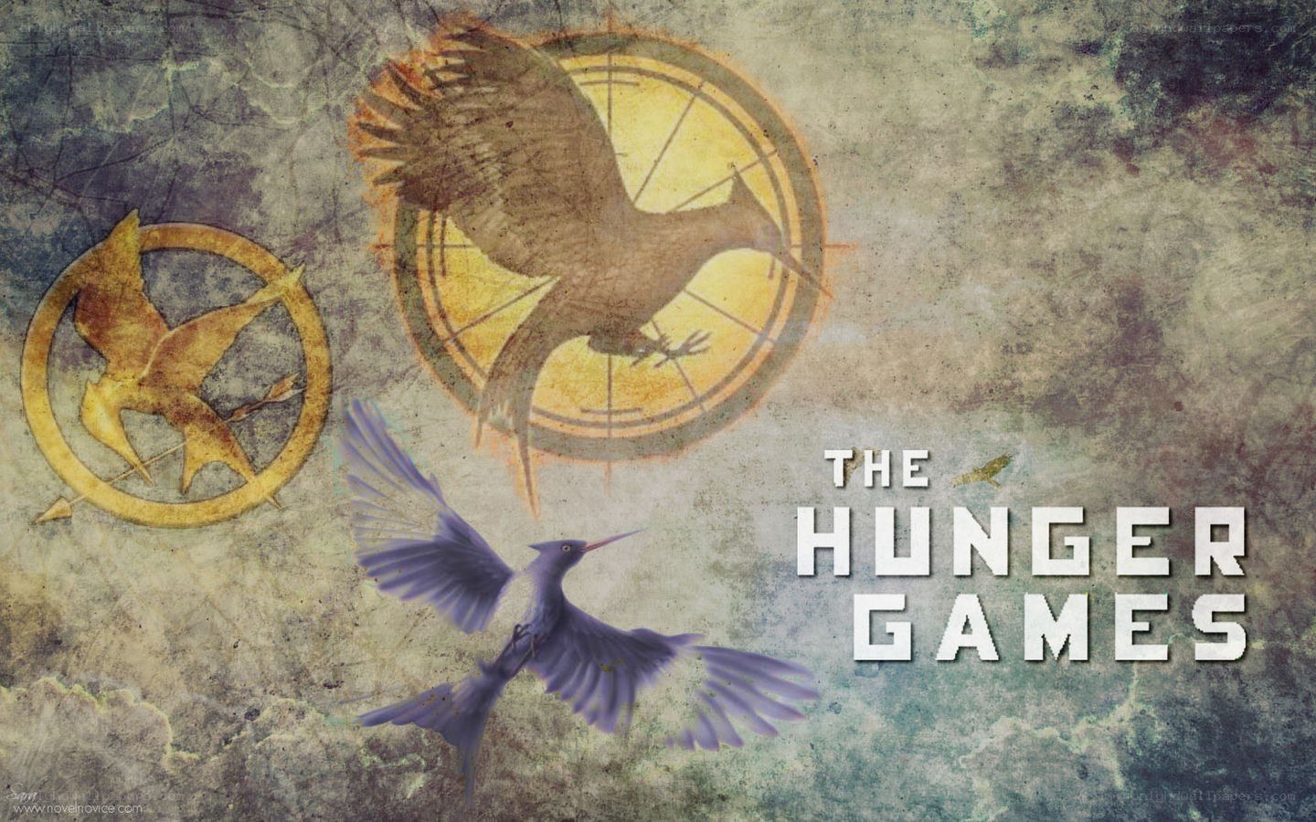 The Hunger Games logo art