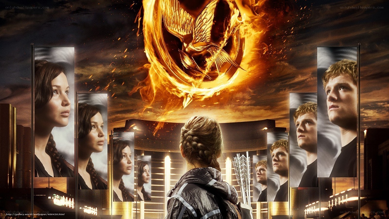 The Hunger Games movie poster