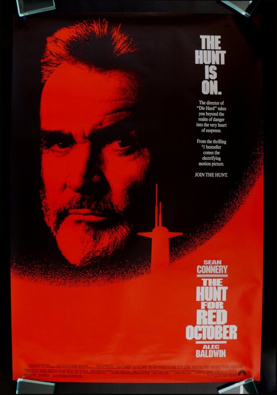 The Hunt for Red October movie poster