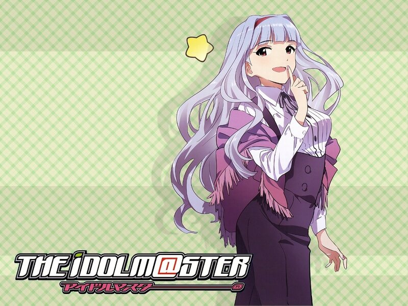 The Idolmaster character illustration
