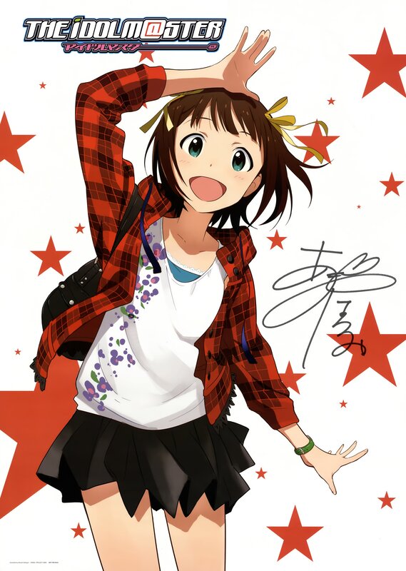 The Idolmaster character poster