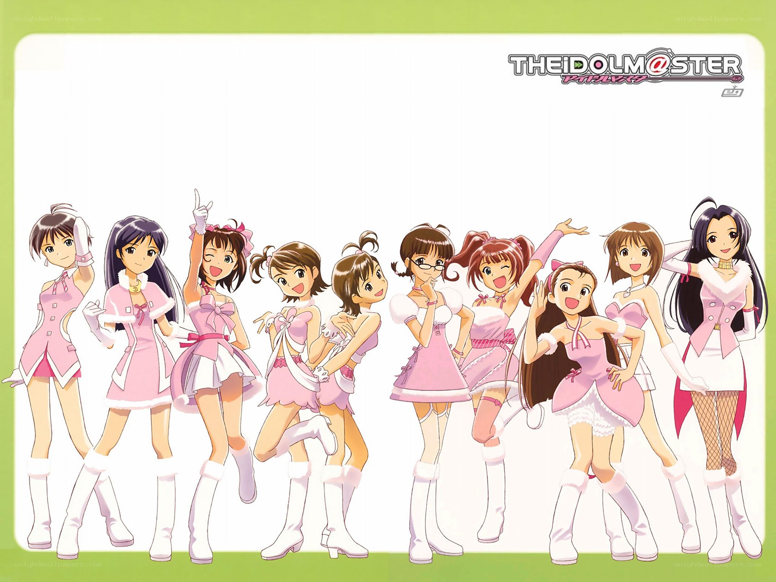 The Idolmaster group portrait