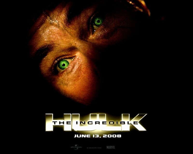 The Incredible Hulk movie poster