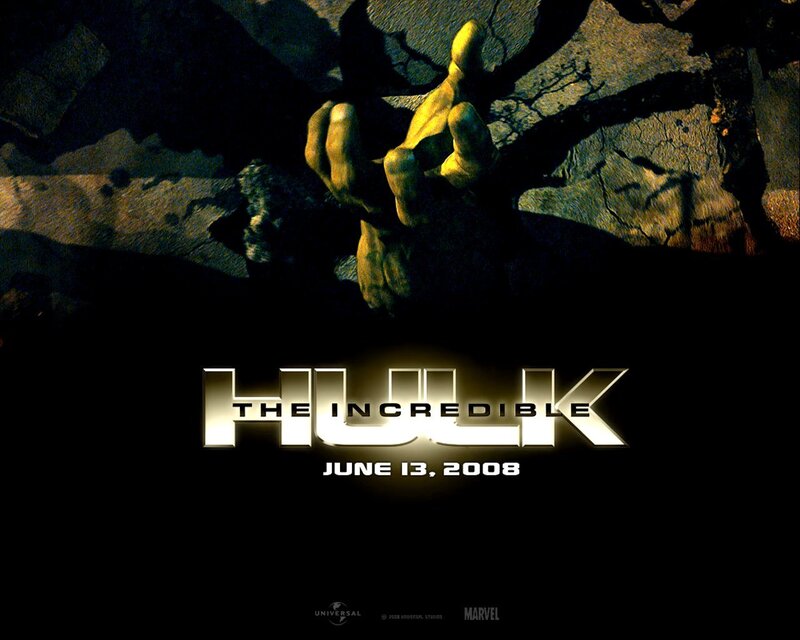 The Incredible Hulk movie poster