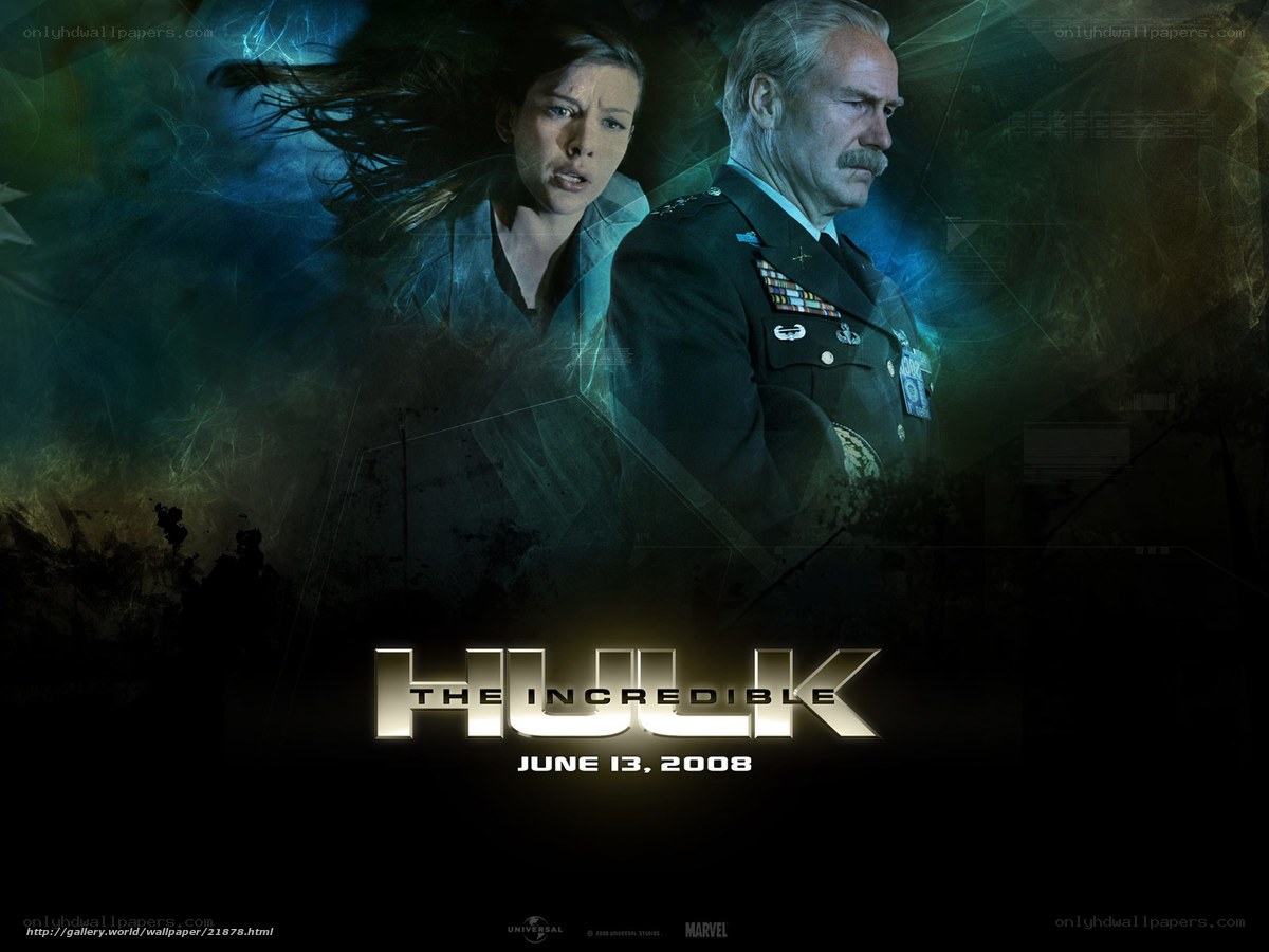 The Incredible Hulk movie poster