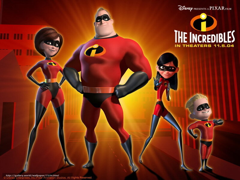 The Incredibles family