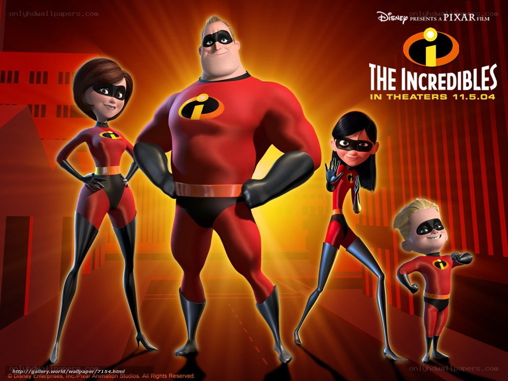 The Incredibles family