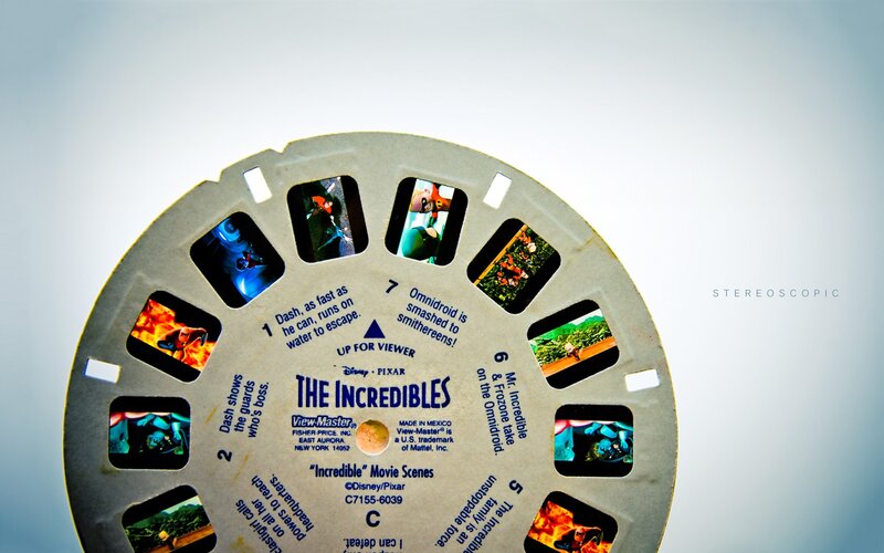 The Incredibles View-Master reel