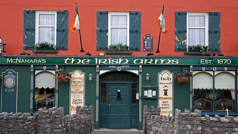 The Irish Arms pub in Ireland