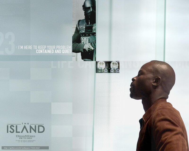 The Island movie poster