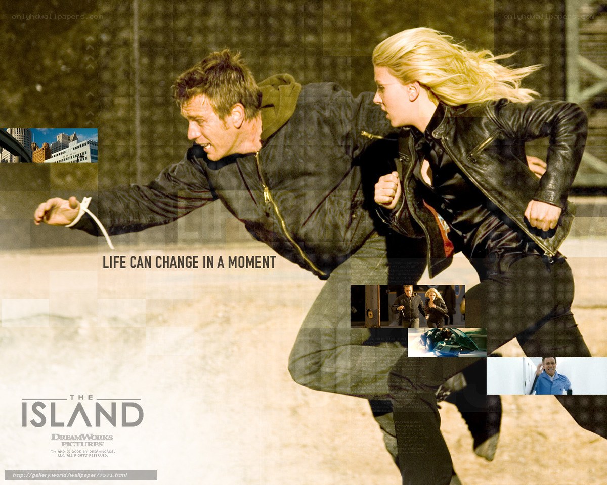 The Island movie poster