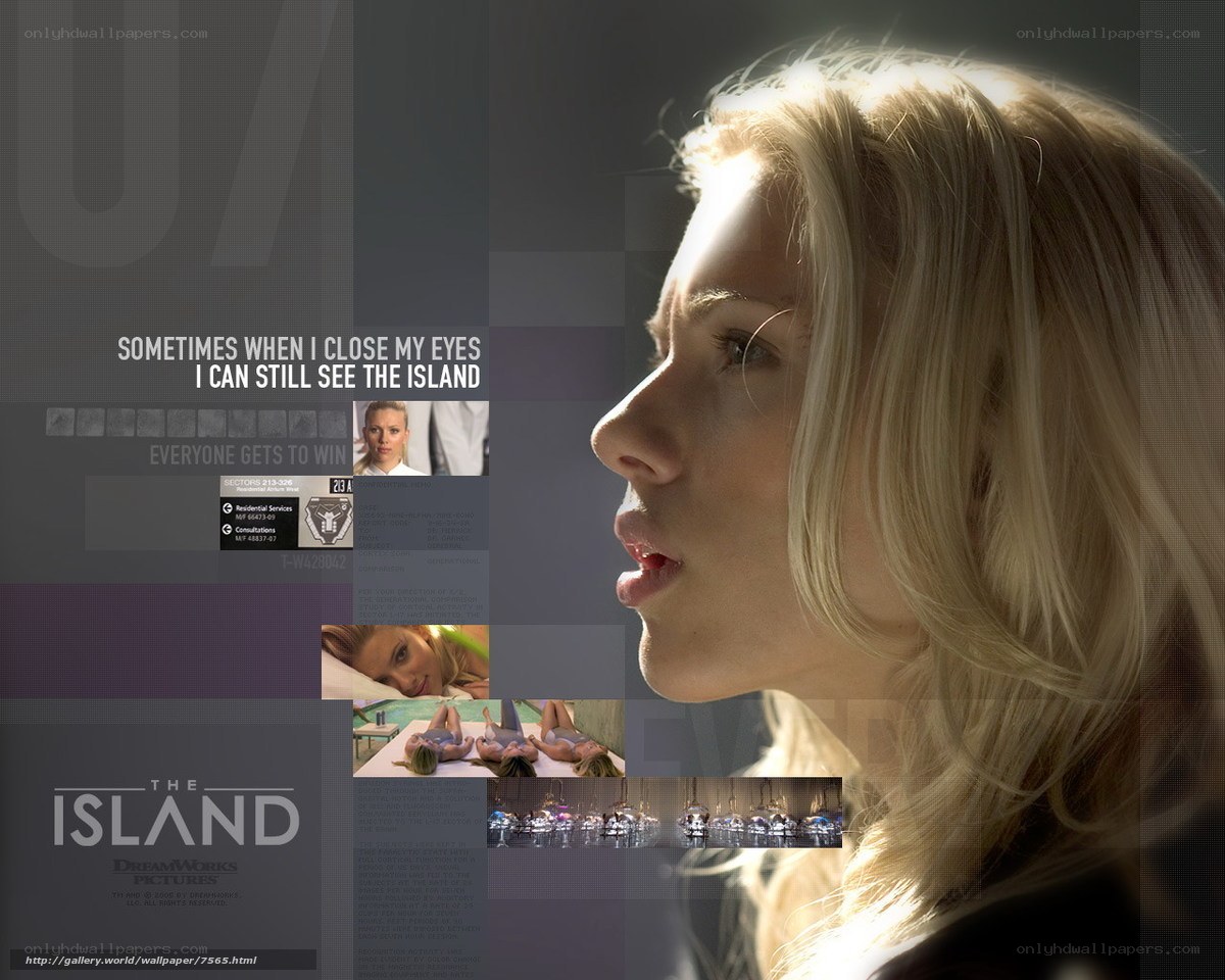 The Island movie poster