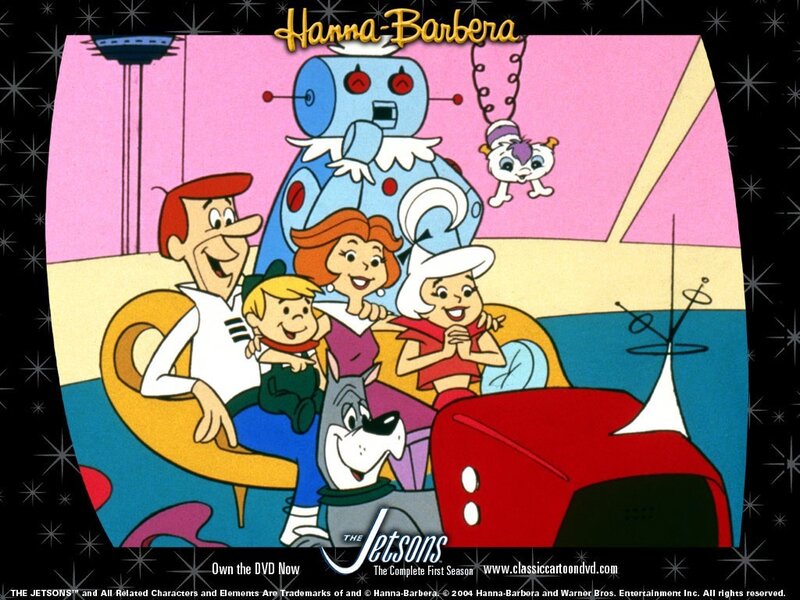 The Jetsons family scene