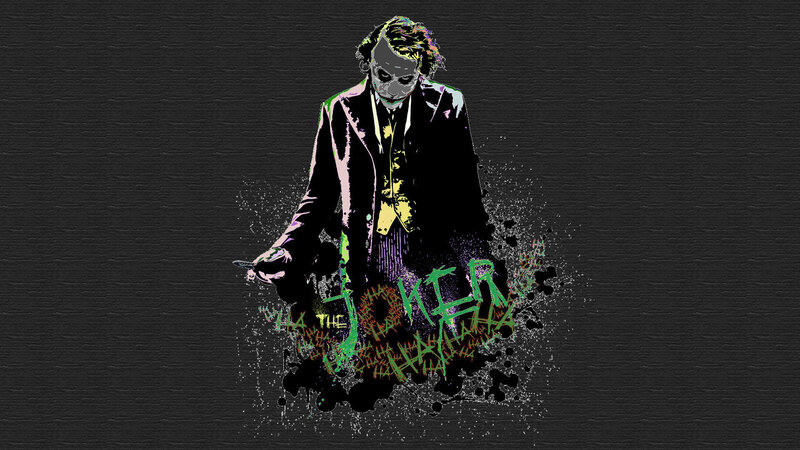 The Joker character art