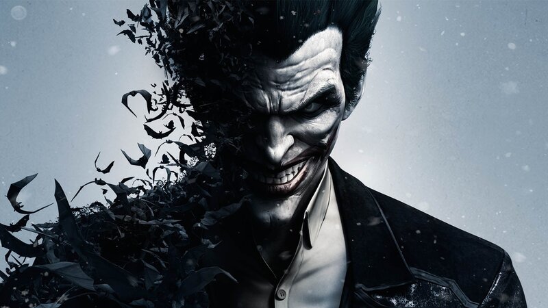 The Joker Character — Black, Dramatic, Winter