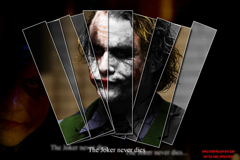 The Joker Character — Black