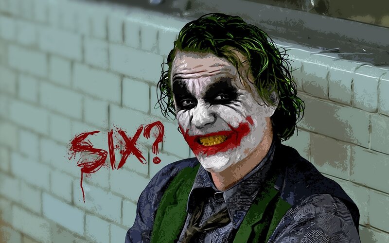The Joker character from film