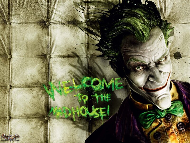 The Joker Character — Green, Menacing