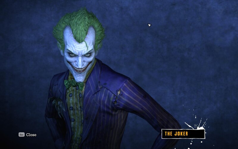 The Joker character portrait