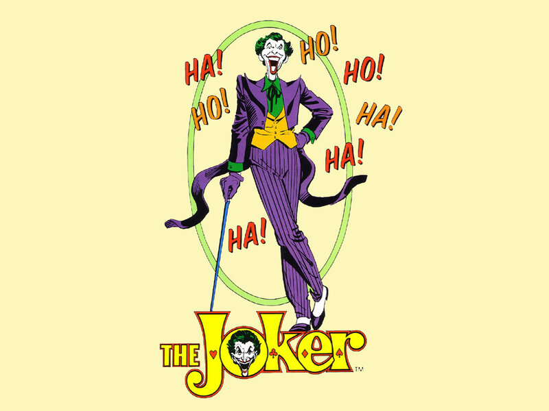 The Joker Character — Yellow