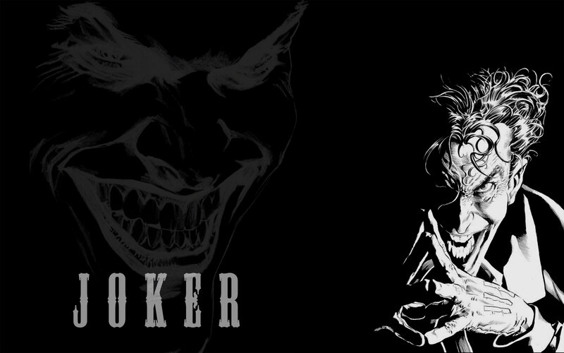 The Joker comic art