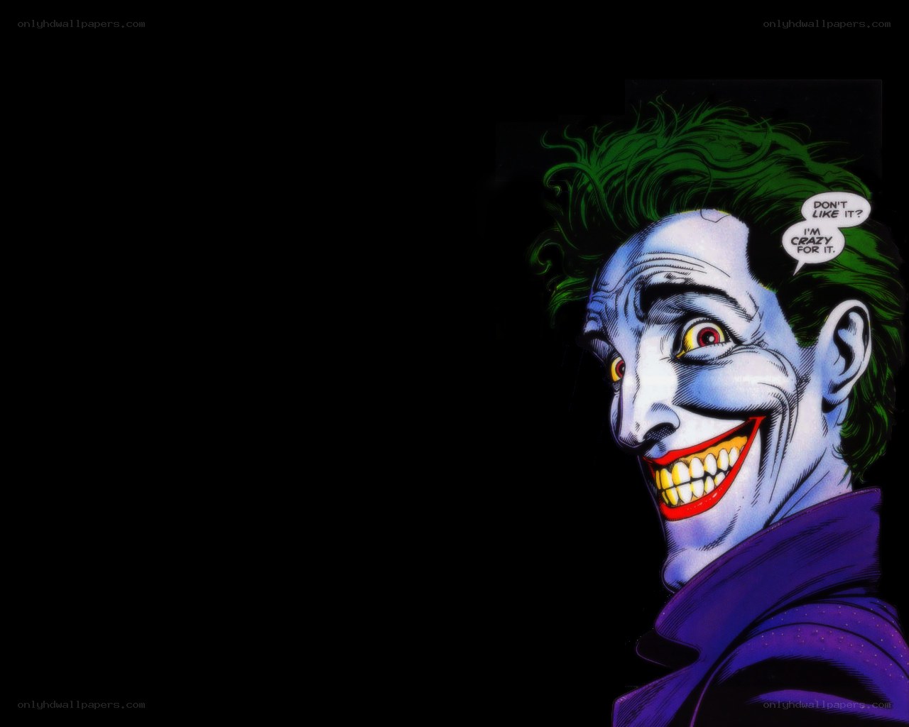 The Joker comic panel