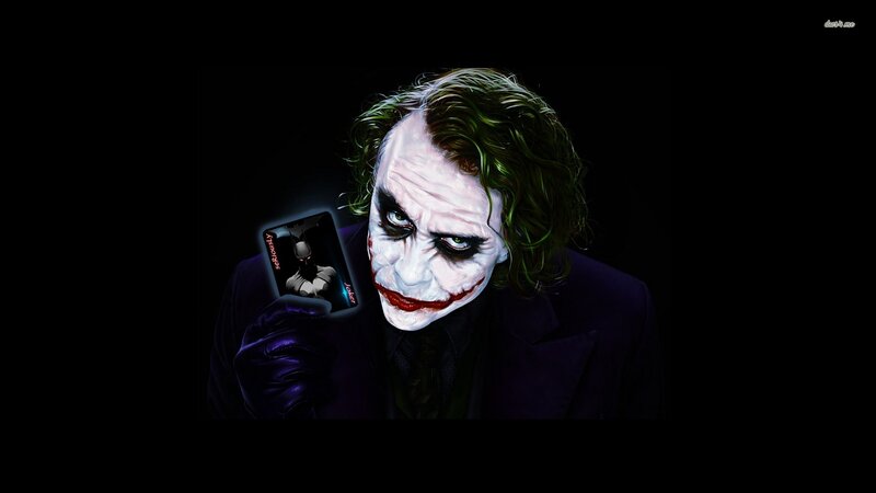 The Joker Holding Phone