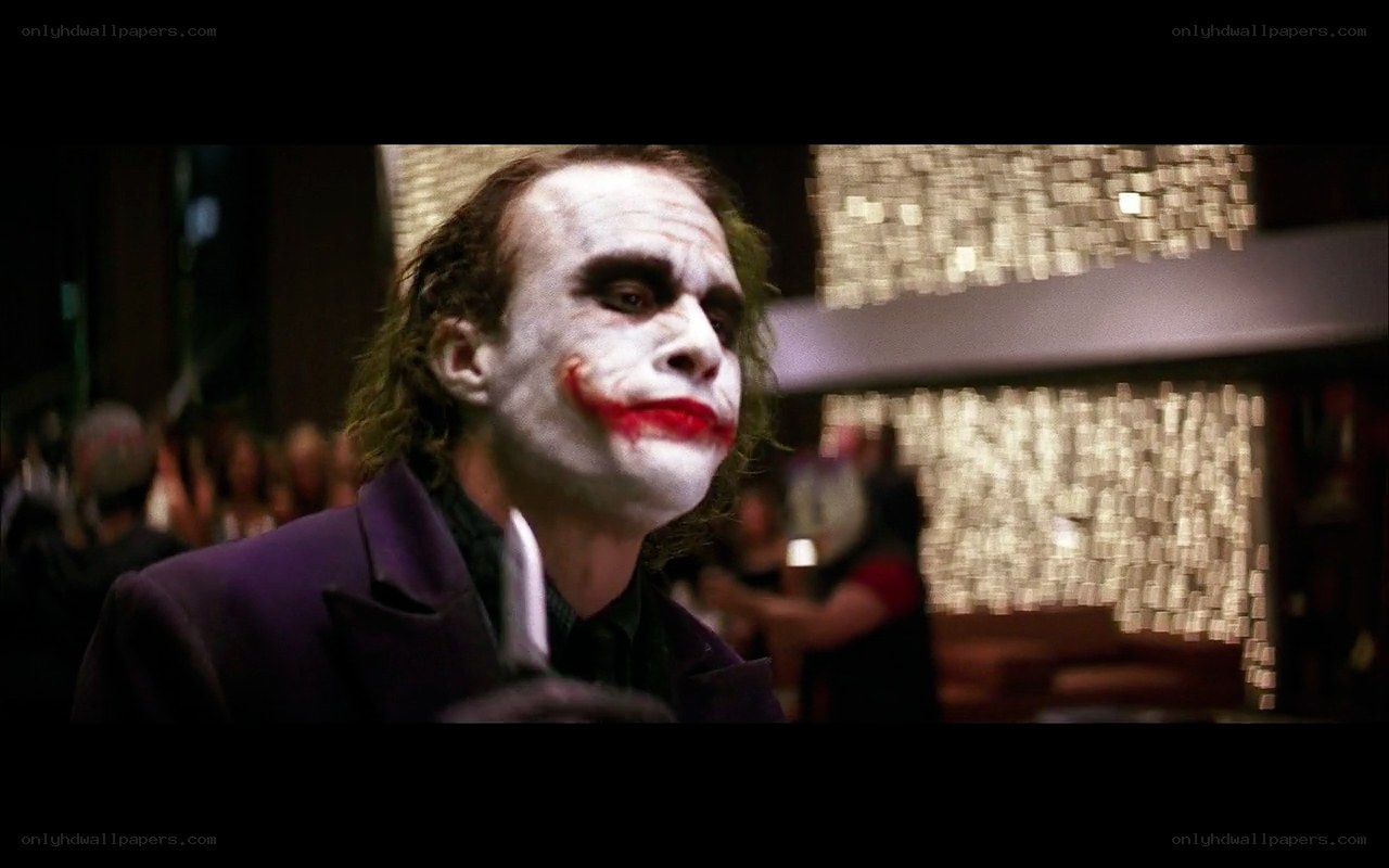 The Joker in a crowd