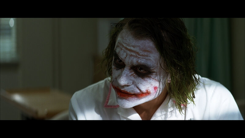 The Joker in a hospital