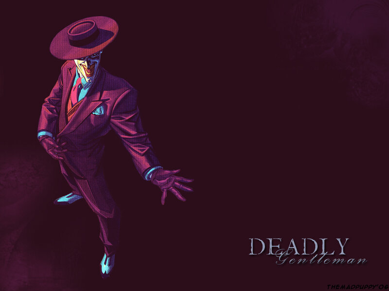The Joker in a suit