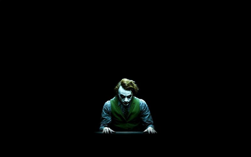 The Joker in darkness